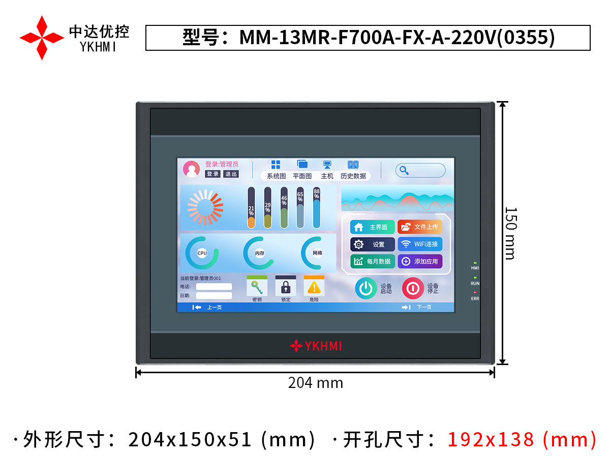 MM-13MR-F700A-FX-A-220V(0355)